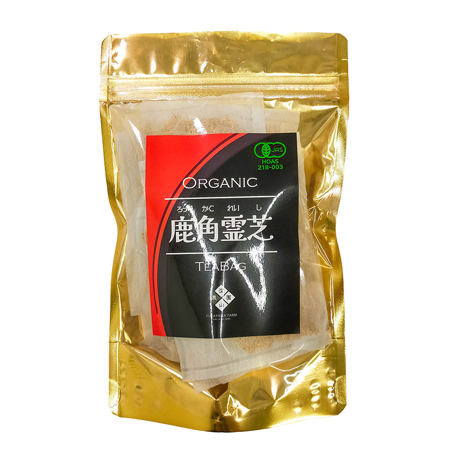 有機 鹿角霊芝茶