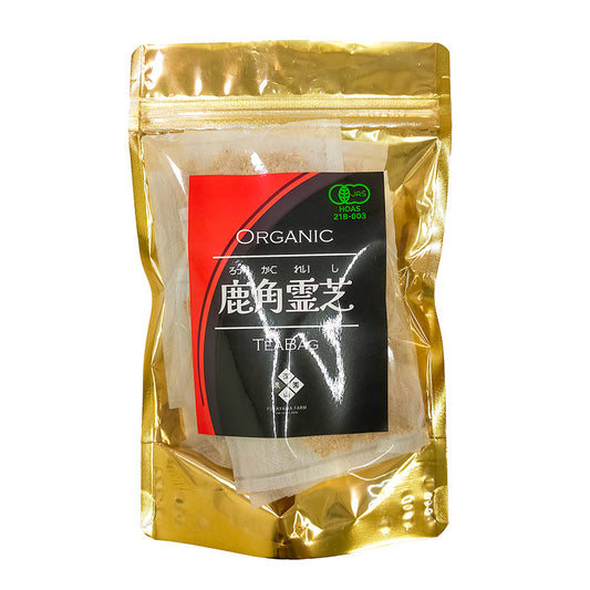 有機 鹿角霊芝茶