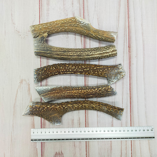 【お徳用】シカの角:大型犬用 x 3本セット【送料込】